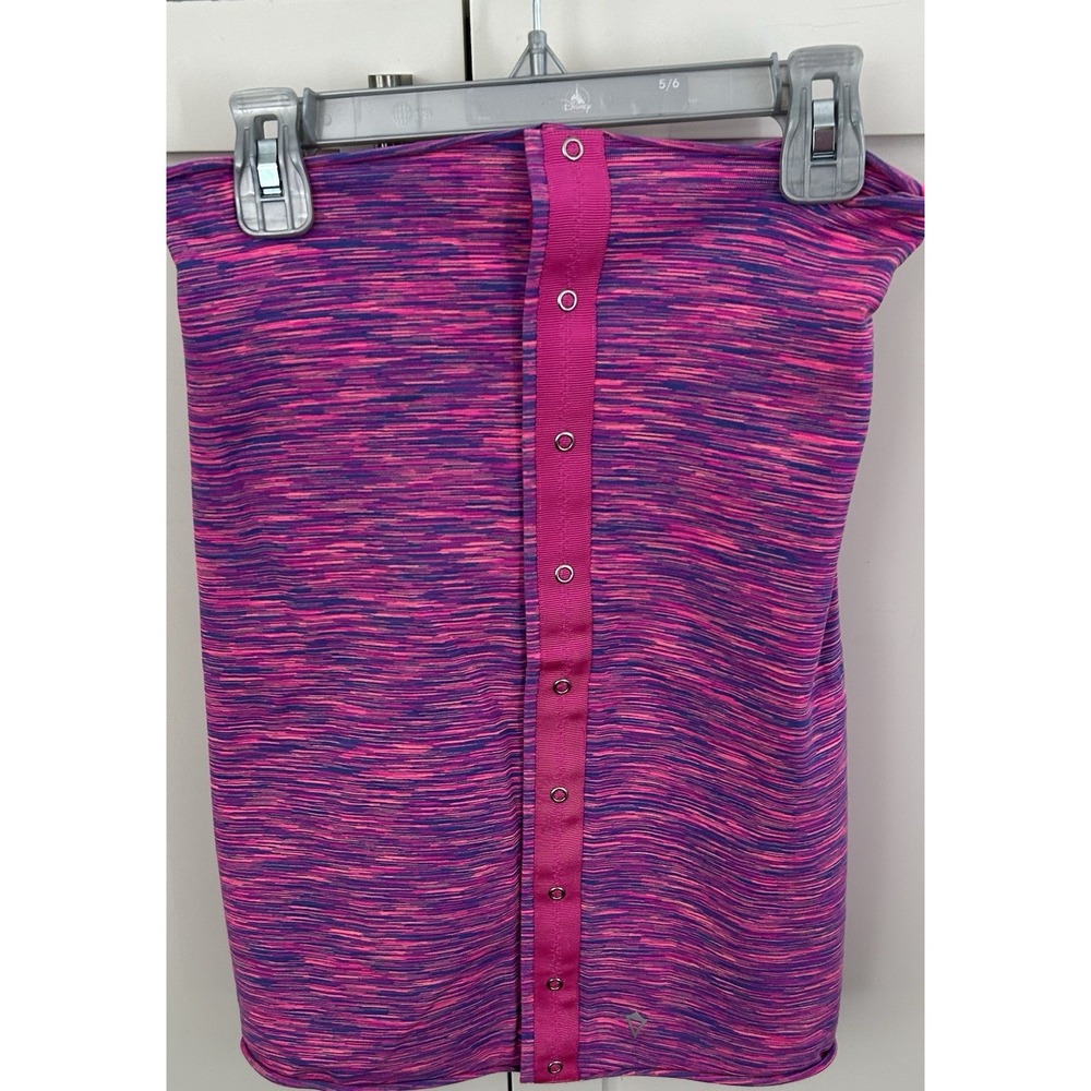 Ivivva Lululemon Village Chill Scarf Girls Pink Purple Infinity Snaps